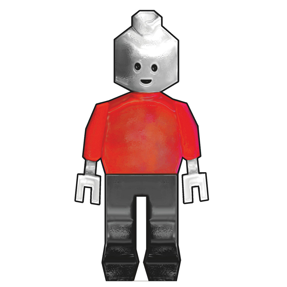 SP12611 Brick Block LEGO Minifigure Minifig Cardboard Cutout Standee