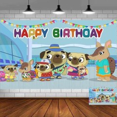 Chip and Potato Party Decorations Birthday Backdrop Banner Background 5x3ft