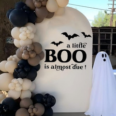 A Little Boo Is Almost Due Decal – Halloween Baby Shower Gender Reveal Party Dec