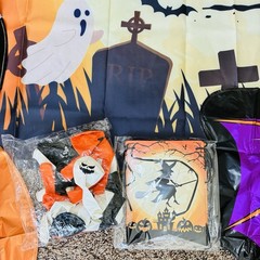 67 Pcs Happy Halloween Party Decoration Halloween Bat Supplies Pumpkin Balloons