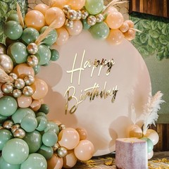 Happy Birthday Sign for Backdrop Large Happy Birthday Sticker Letter Acrylic