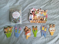Ultimate Bob’s Burgers Party Bundle Backdrop, Balloons, Fringe Curtains & More!