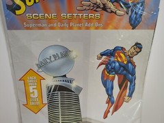 SUPERMAN Scene Setter HAPPY BIRTHDAY party BACKDROP DC Comics superhero