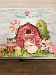 One Year Old Farm Party Set