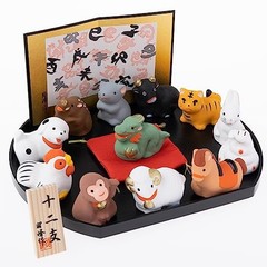 Seto Togei 2024 Zodiac Figurine Compact Dragon New Year’s Decoration Shoho Kiln