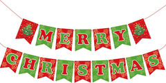 Christmas Party Decorations – Merry Christmas Banner | CHRISTMAS Decorations for