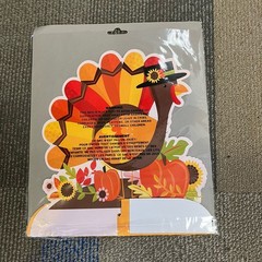 Thanksgiving Decorations Centerpieces Lot Of 4 Turkey Scarecrow Cornucopia