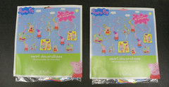 Peppa Pig Pink Party Decorations – New Lot of 19
