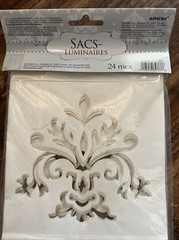 Luminary Bags Amscan 24 Pcs Wedding Baptism Party OutdoorDecorating NEW Holiday