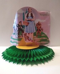 Vintage Wizard of Oz Cardboard Honeycomb Centerpiece Hallmark Party Express
