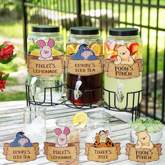 Winnie Party Drink Label for The Pooh Baby Shower Decorations Winnie Food Lab…