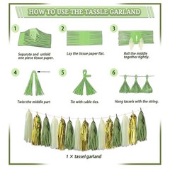 Sage Green Neutral Baby Shower Or Gender Reveal Decor Contains Everything In Pic