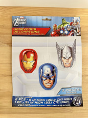Marvel DC Super Hero Birthday Party Decorations 33 Pieces + Confetti