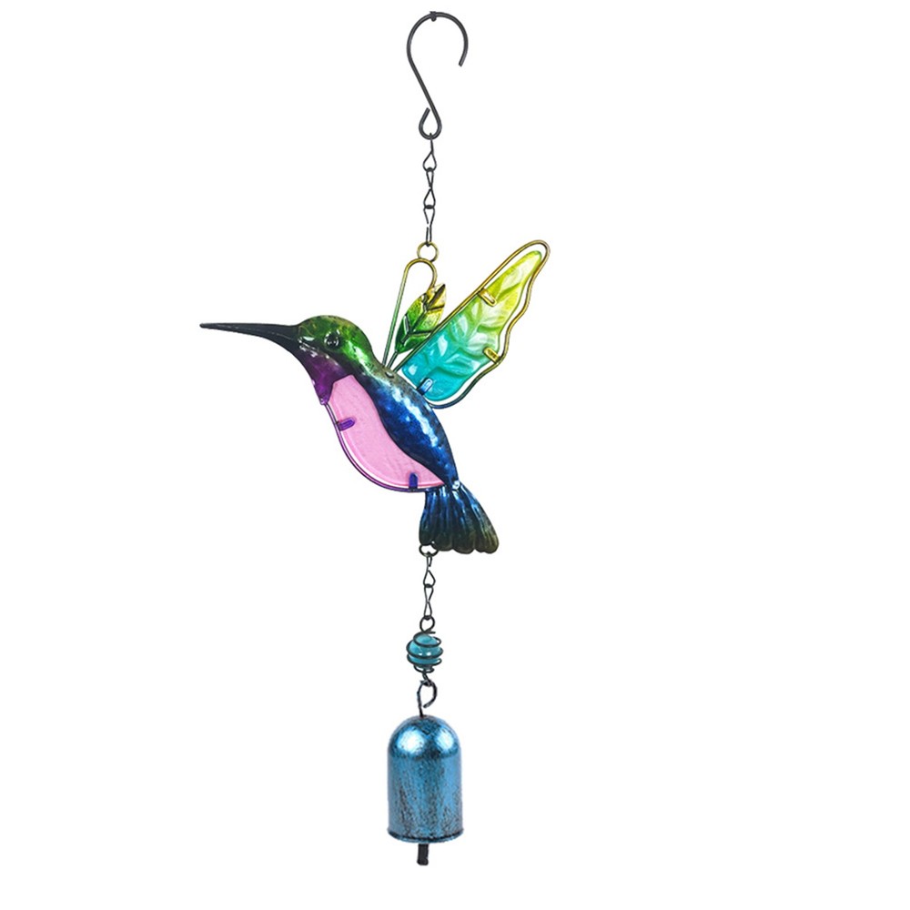 1Pcs Hummingbird Wind Chimes Bells Funny Windchimes Elegant Peaceful New Patio