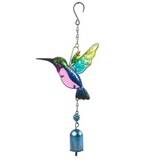 1Pcs Windchimes Peaceful Memorial Wind Chimes Metal Glass-painted Tube Durable