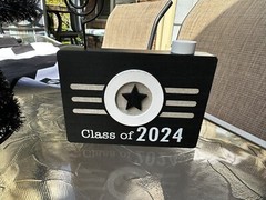 Large Lot 2024 Graduation Party Decorations-Black Gold Silver