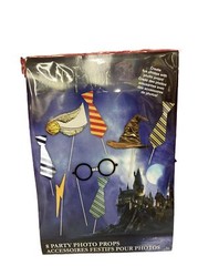 Harry Potter Photo Props Birthday Party Booth Accessories Fun Kids Glasses Hat