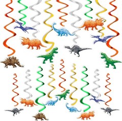 Watercolor – 24PCS Dinosaur Party Decorations for Boys Kids Dino Theme Birthd…