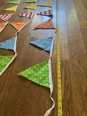 3 Party Banners – Fabric Each 92 Colorful Party Decorations Birthday Party