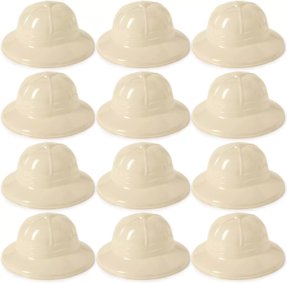 24 Pcs Safari Party Hats,Jungle Theme Animals Explorer Party Hat for Kids Dress