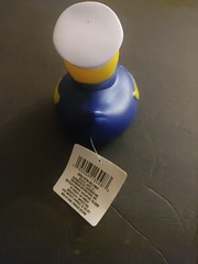 Police Officer Squeaker Duck 4 inch