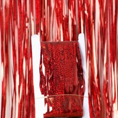 2x 3Meters Laser Fringe Curtain Glitter Birthday Party Wedding Background Crafts