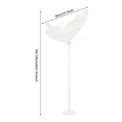 2PCS Butterfly Aisle Lights, 25W LED Ambient Lights, 110V Butterfly Floor Lamps