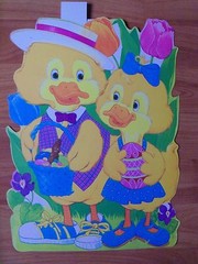Easter Diecut Cutouts Eureka Vintage Decoration U Pick NOT a LOT