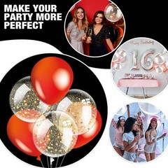 100 Pcs Clear Bobo Balloons for Stuffing, 12 Inch, 18 Inch, 20 Inch, 24 Inch …