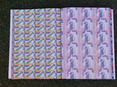 Art Deco Designs, Gift Wraps, by A.D. and M.P. Verneuil, 12 Patterns, 16 Sheets