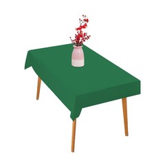 2 Pcs Rectangular Tablecloths, 54 in X 108 in Disposable Plastic Table Cover …