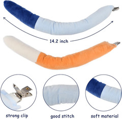4 Pieces Dog Ears And Tail Set-Dog Headband Costume Accessory for Halloween Chri
