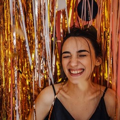 Luxury Gold Foil Fringe Backdrop Set – Perfect for Weddings & Baby Showers