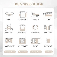 Runner Rug 2×6 Boho Geometric Area Rugs: Small Washable Kitchen Entryway Rug,…