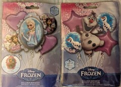 Disney FROZEN ELSA & ANNA & OLAF Foil Mylar Balloons Birthday Party – YOU PICK