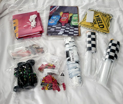 Disney Pixar Lightning McQueen Car Party Supplies Table Decor Favors Banners