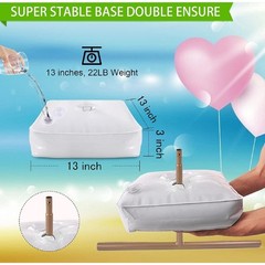 Large Size Metal Round Balloon Arch Photo Background Kit Decoration 7.2ft
