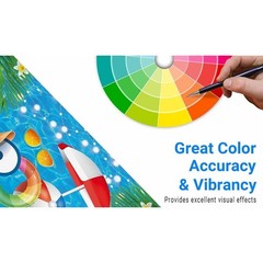 Funnytree Pool Party Themed Vinyl Backdrop Vibrant Colorful Banner 70.8″ x 43.3″