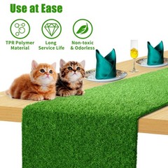Grass Table Runner, 12″ x 108″ Easter Table Runner, Easte-Table- Decorations-…