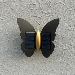 Butterfly Design Solar Wall Light IP65 Waterproof for Indoor Outdoor Use