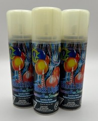 Rubies Black Light Instant Fun Spray String Streamers – Three Cans – 3 oz