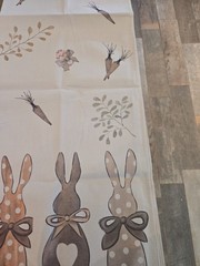 Easter Bunny Table Runner Bundle x 4 Spring Table Decor seasonal outdoor