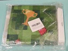 Minecraft Birthday!! Backdrop & Ballons And 5 Foil Balloons. #8. Tablecloth+++
