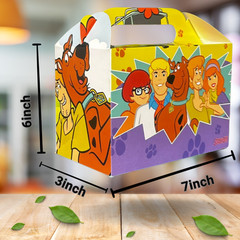 scooby doo GIFT Box decoration centerpiece favor party supplies display