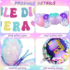 AUTMLAND Pink Purple 9th Birthday