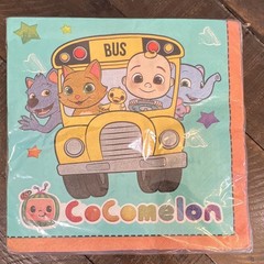 CoComelon Party 12ct Hanging Decorations and 32 Napkins, Birthday Party Kids,new