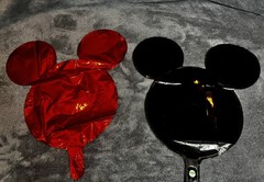 10 PCs Mickey Mouse Head Foil Balloons for Party