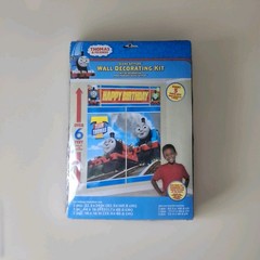 Thomas The Train Wall Decorating Kit & Honeycomb Decorations Birthday Supplies