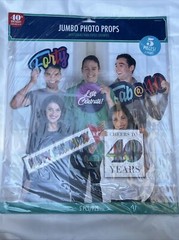 40th Happy Birthday Party Jumbo Photo Props Amscan NEW Pictures Photography