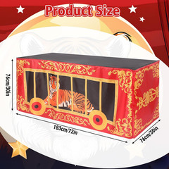 6Ft Carnival Party Decorations Circus Theme Birthday Party Supplies Circus Theme